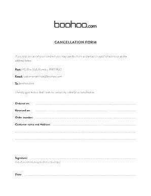 boohoo return form.